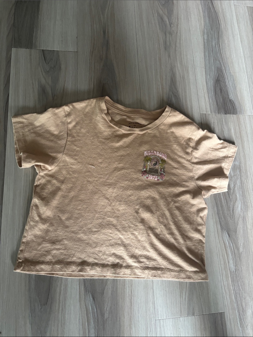 Billabong Peach Short-Sleeve Kids Graphic Tee